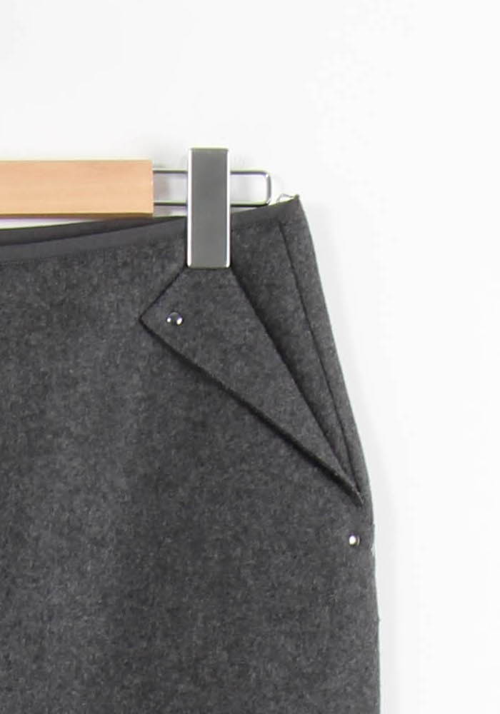 Jupe Crayon Grise - Taille M/38