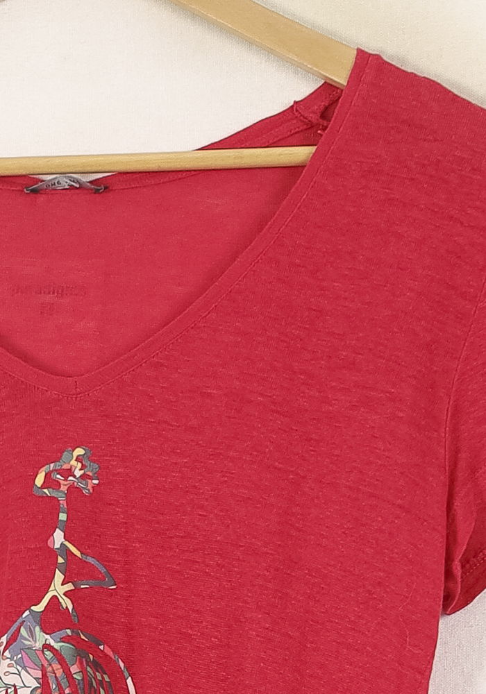 Tee-shirt Rose - Taille M/38