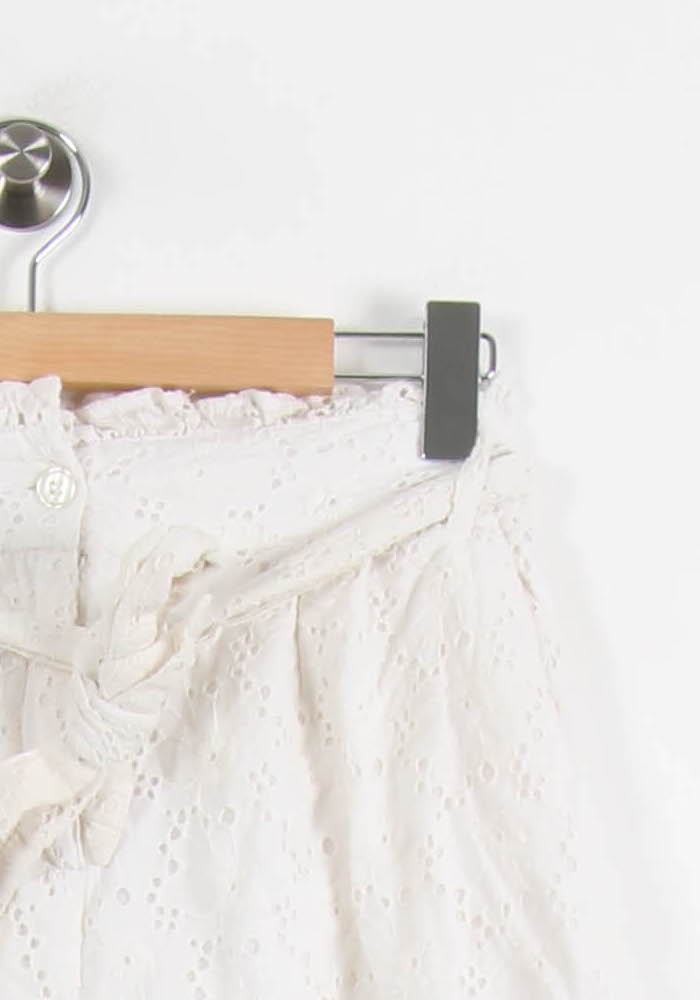 Short Dentelle Beige - Taille M/38