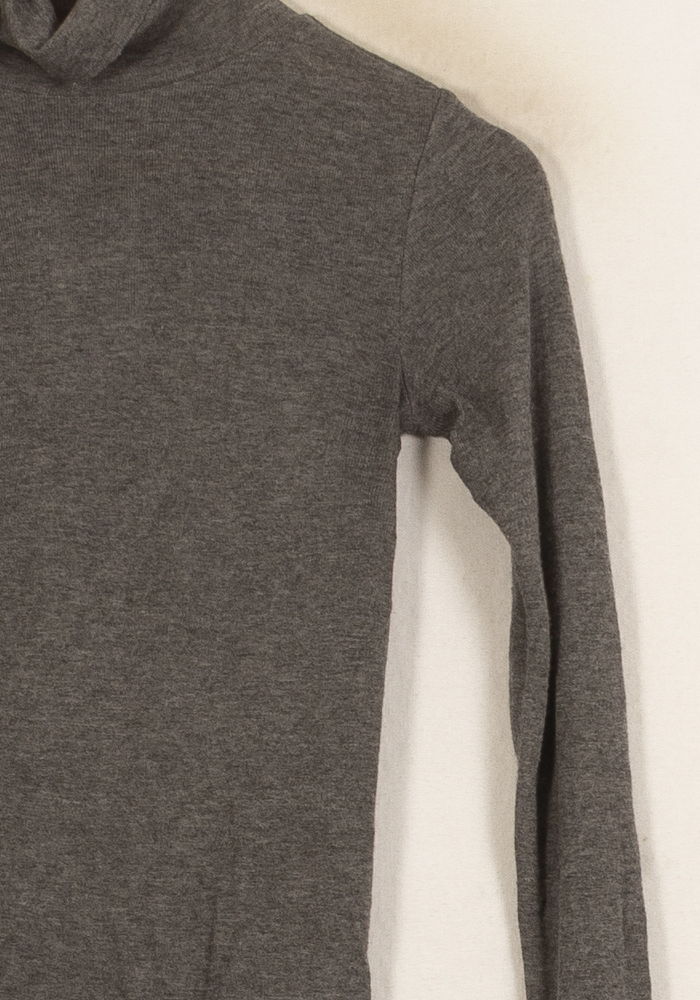 Pull Col Roulé Gris - Taille S/36