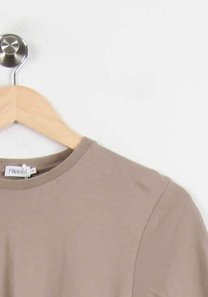 Robe Ceinturée Beige - Taille XS/34