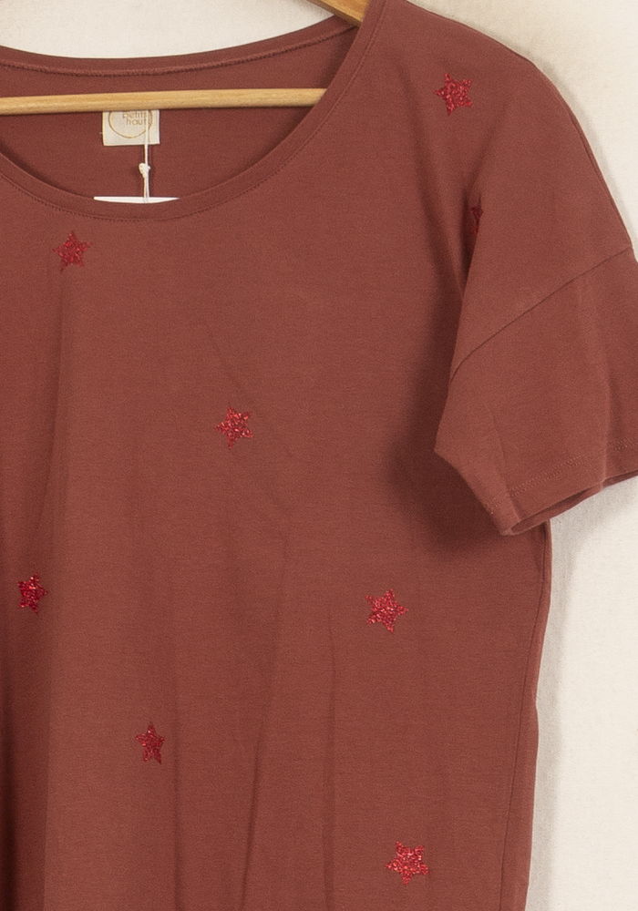 Tee-shirt Marron - Taille S/36