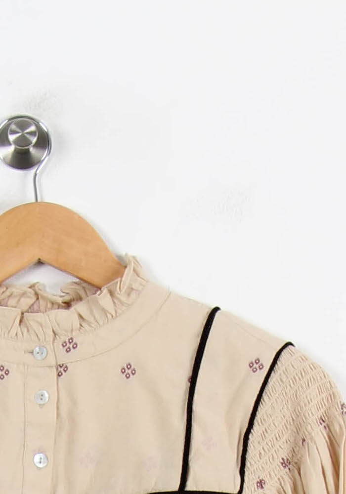 Blouse Beige - Taille S/36