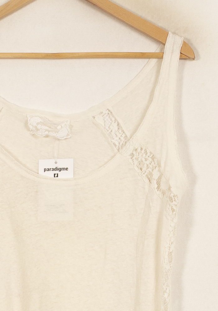 Débardeur Blanc - Taille T.U.