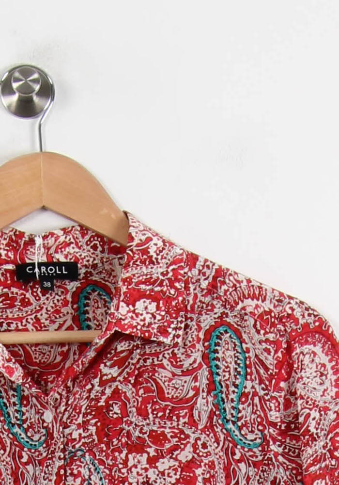 Chemise Rouge et Blanche - Taille S/36