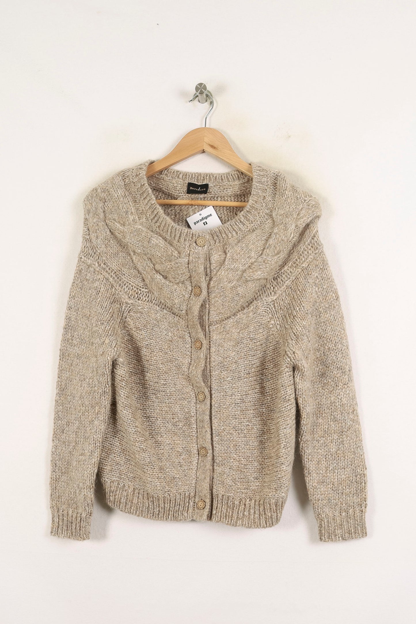 Cardigan Beige - Taille S/36