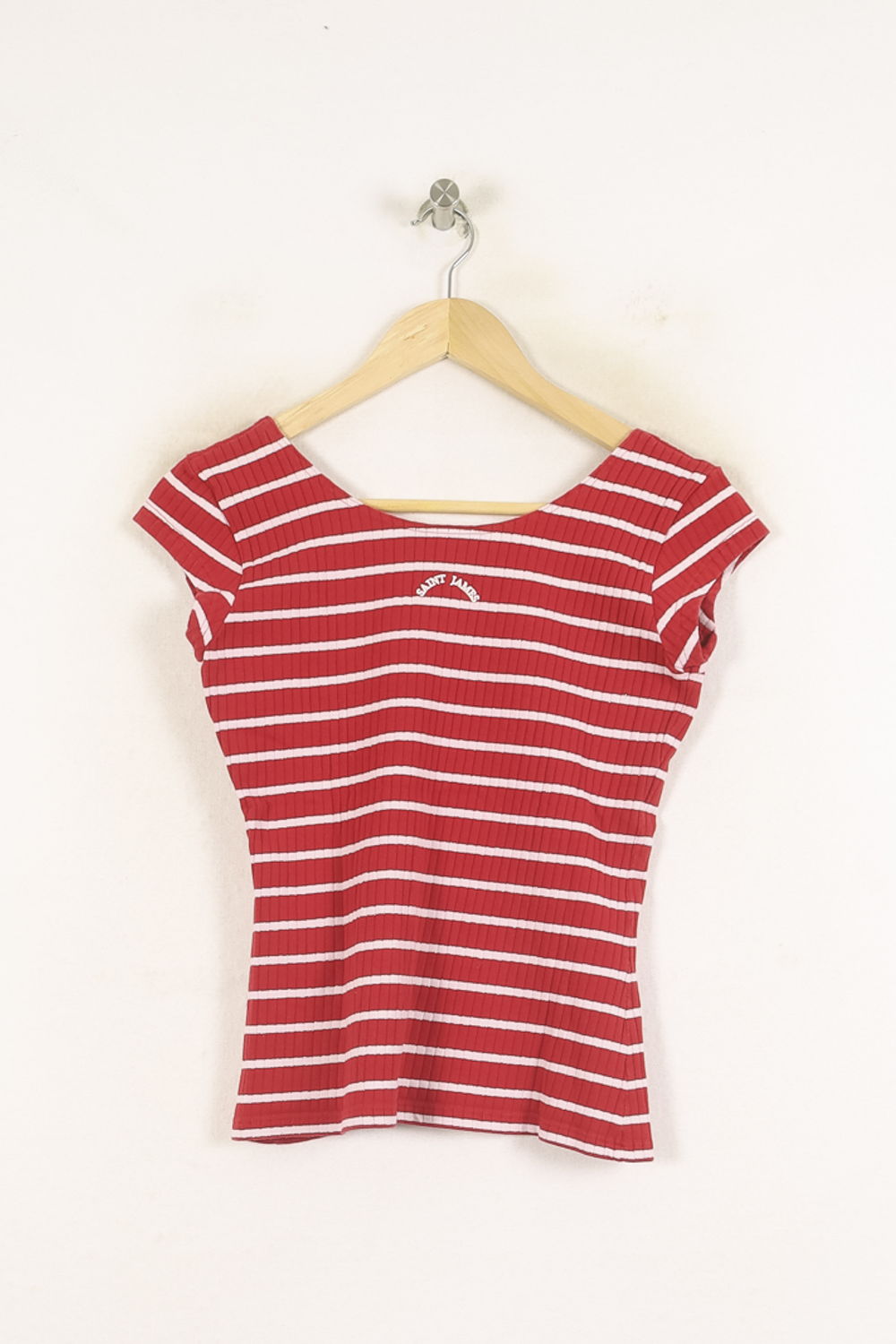 T-shirt Rouge et Blanc - Taille L/40