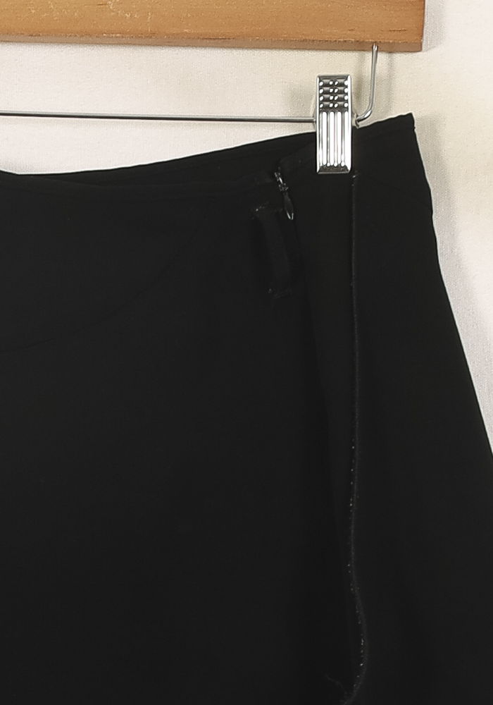 Jupe Portefeuille Noire - Taille M/38