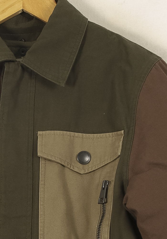 Veste Marron et Kaki - Taille S/36