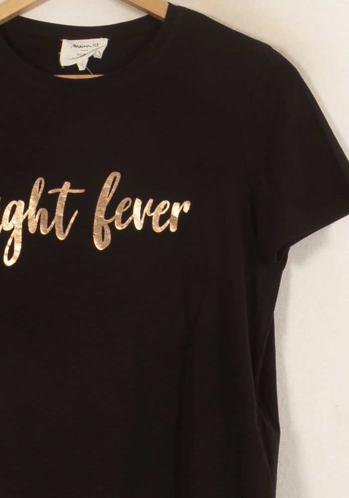 T-shirt Noir - Taille M/38