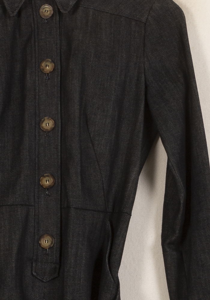 Robe Chemise Bleue - Taille XS/34