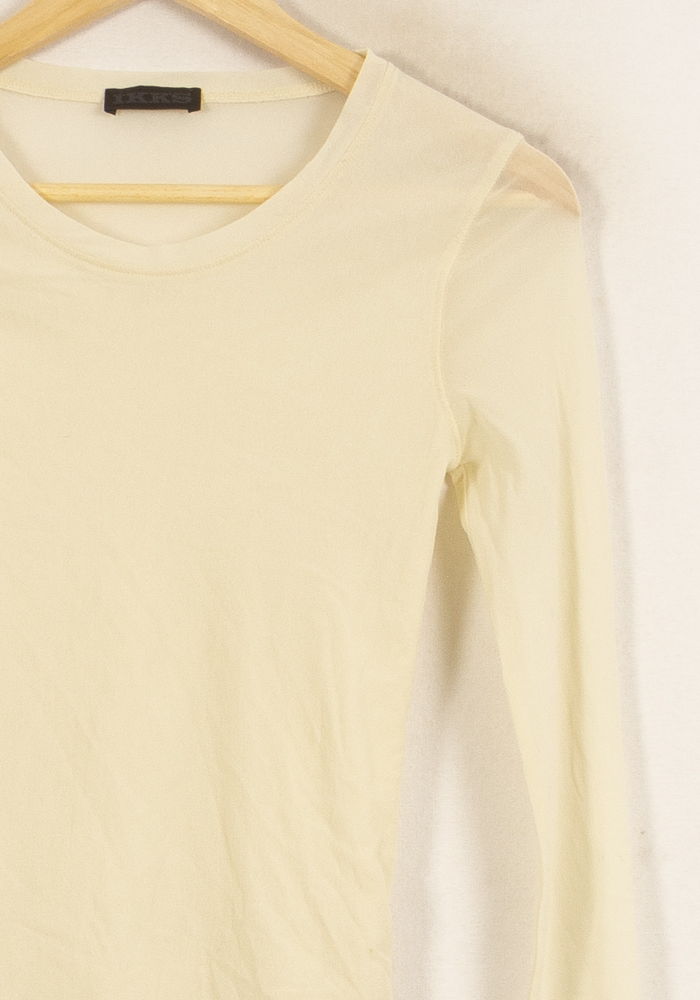 T-shirt Manches Longues Beige - Taille M/38