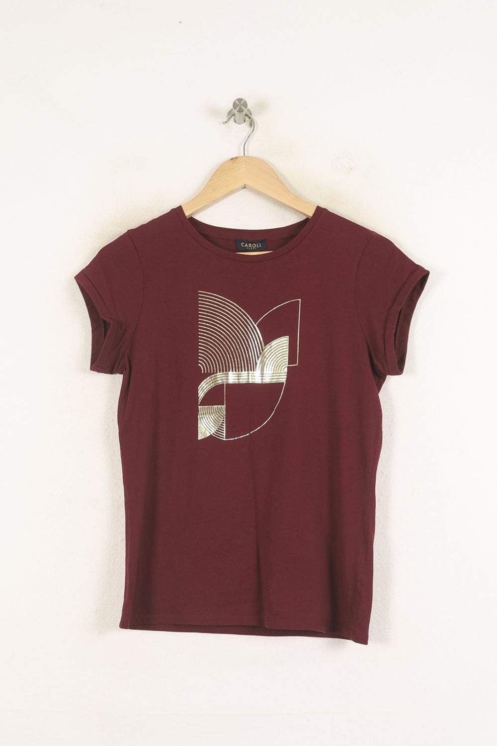 Tee-shirt Bordeaux - Taille S/36