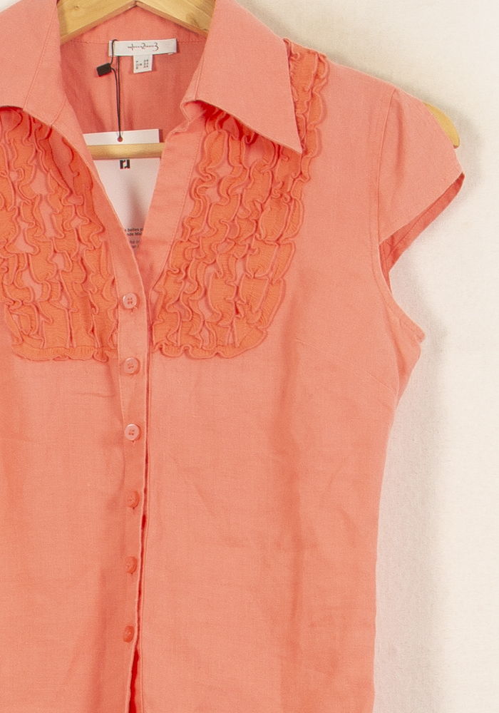 Blouse Orange - Taille S/36