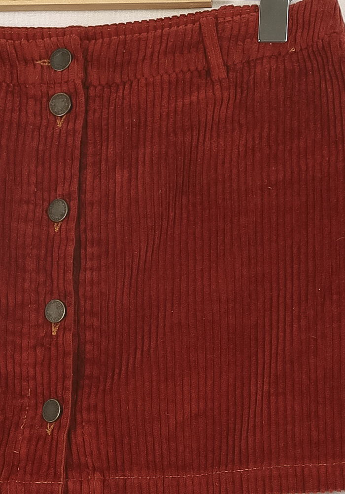 Jupe Courte Orange - Taille L/40