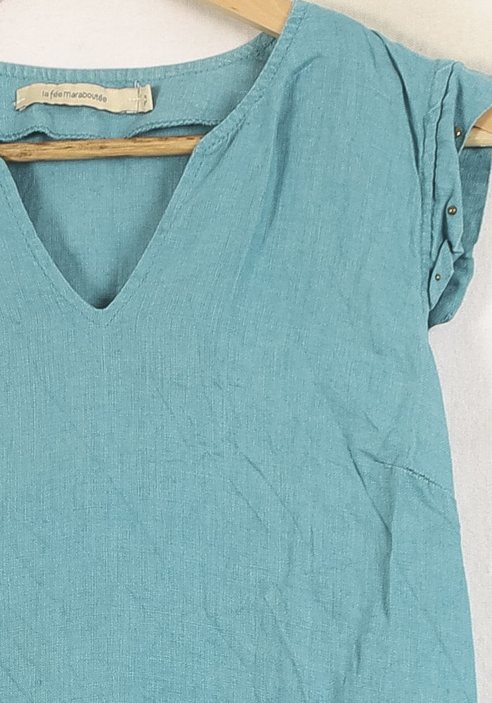 Robe Courte Bleue - Taille XS/34