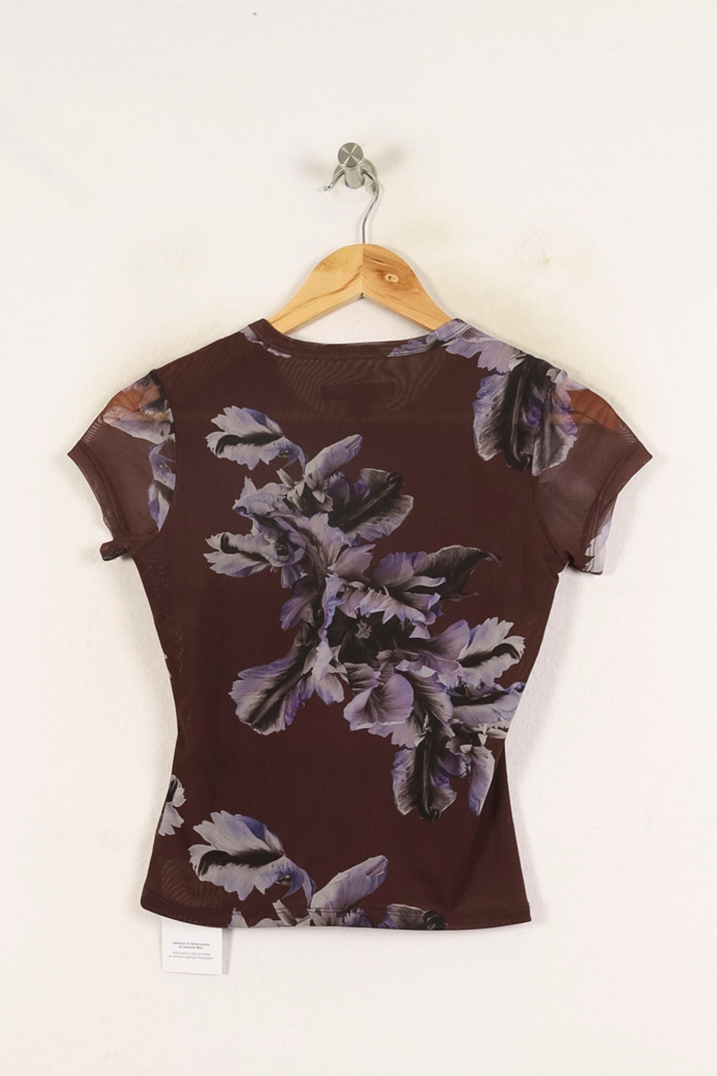 Tee-shirt Violet et Noir - Taille XS/34