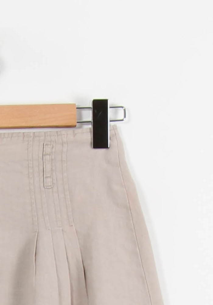 Jupe Courte Beige - Taille XS/34