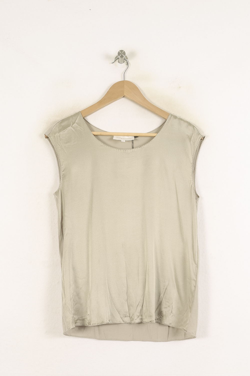 Top Sans Manches Beige - Taille S/36