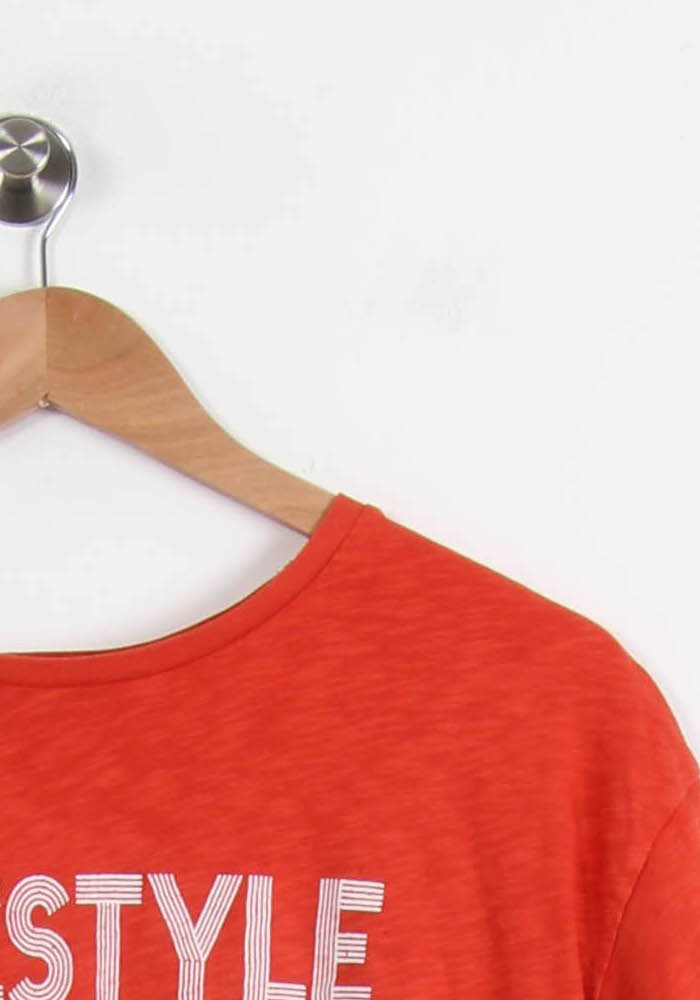 Tee shirt orange - Taille L/40