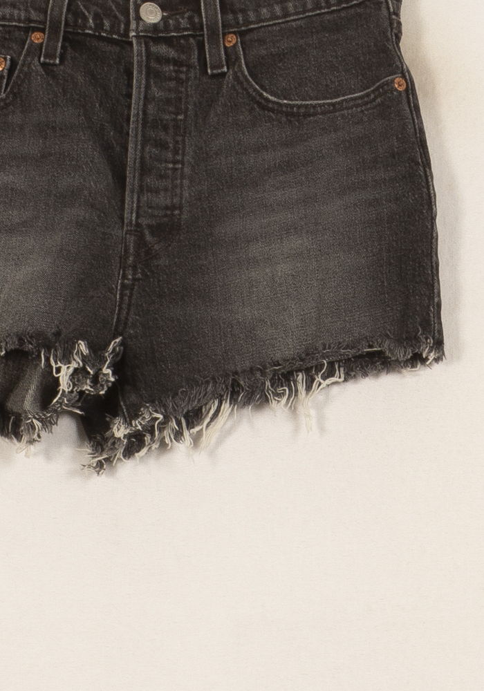 Short en Jean Noir - Taille M/38