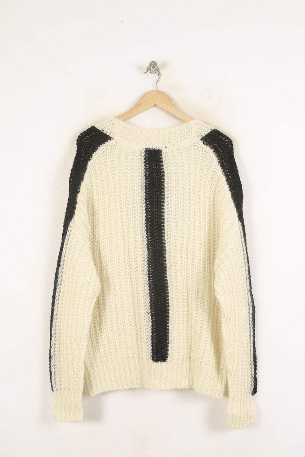 Cardigan Blanc et Noir - Taille S/36