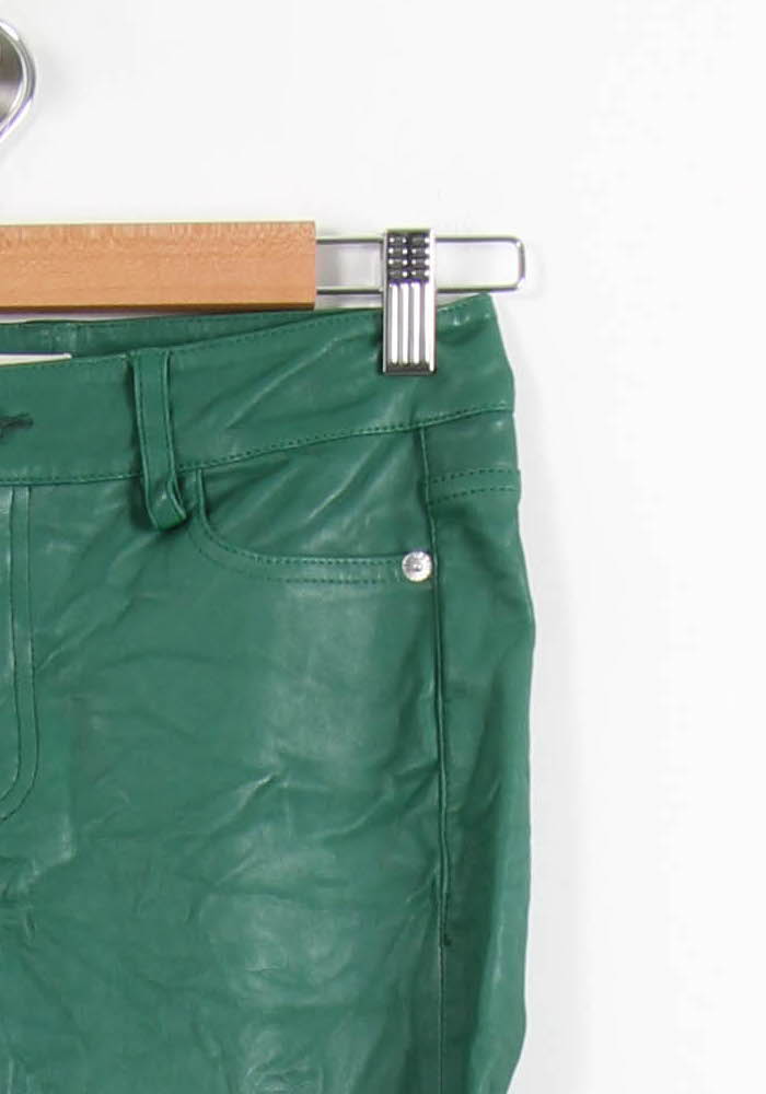 Pantalon Droit Vert - Taille XS/34