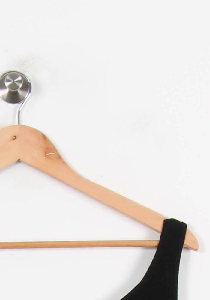 Top Asymétrique Noir - Taille M/38