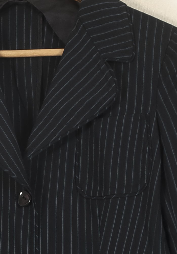 Veste Noire à Rayures - Taille M/38