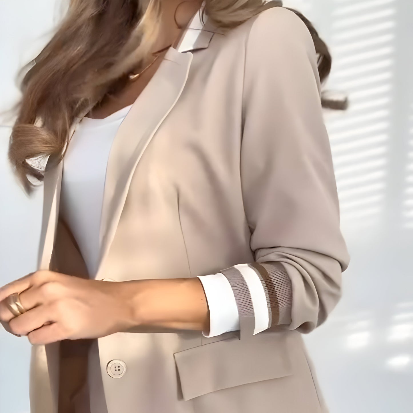 Antoinette™ | Ensemble rayé chic